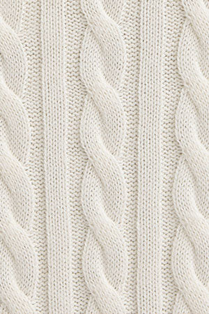 Jersey color crudo de cuello redondo en mezcla de lana con bordado Rigby Go - Image 9