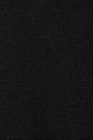 Jersey de punto negro con cremallera y logo bordado Rigby Go - Image 9