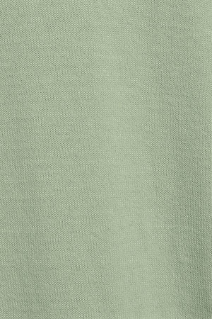 Jersey de punto verde jade con cremallera y logo bordado Rigby Go - Image 9