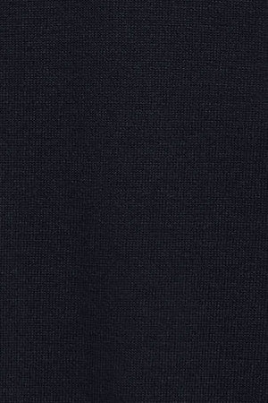 Jersey azul marino de punto con cremallera y logo bordado Rigby Go - Image 7