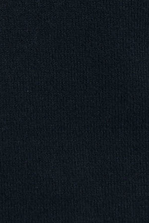 Jersey azul marino de media cremallera y mezcla de lana con bordado Rigby Go - Image 9