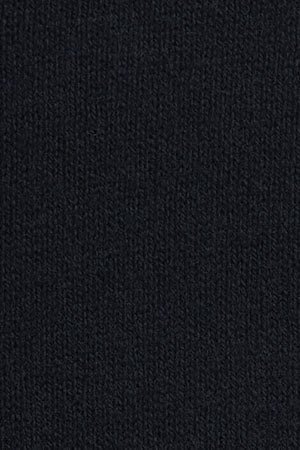 Jersey azul marino de mezcla de lana con cuello de media cremallera y bordado Rigby Go - Image 8