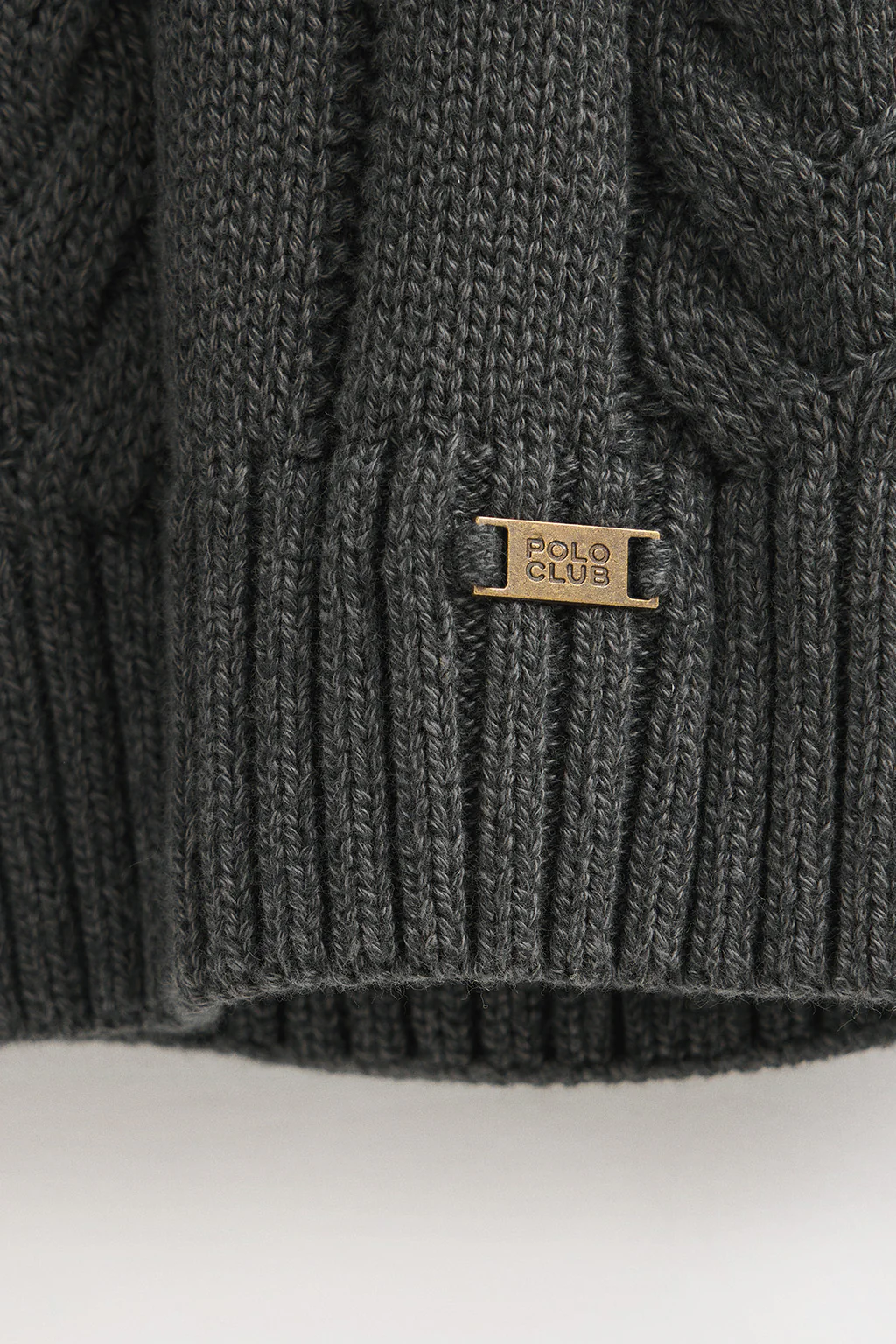 Jersey gris oscuro vigoré Serena de punto grueso - Image 7