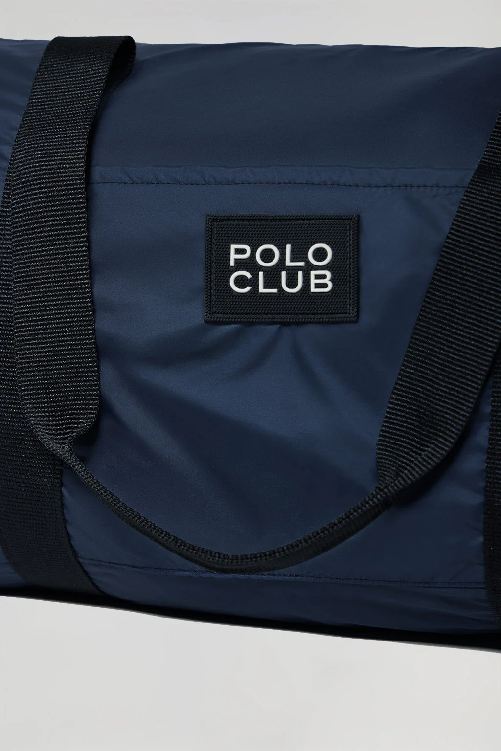 Bolsa ligera de viaje azul con detalle Polo Club - Image 2