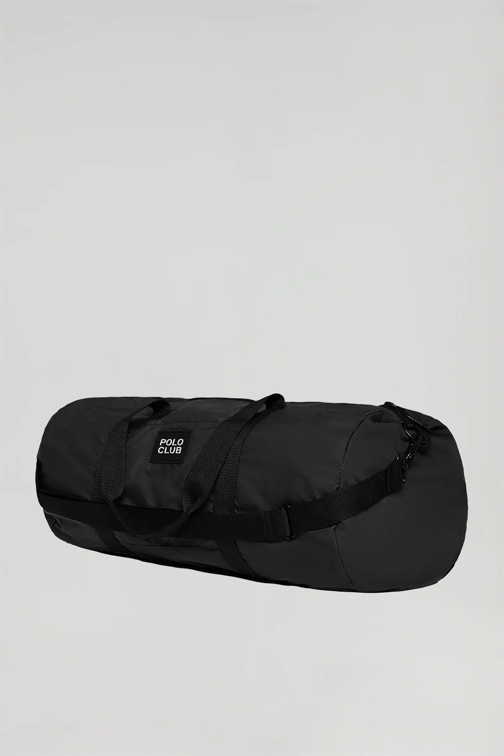 Bolsa ligera de viaje negra con detalle Polo Club - Image 5