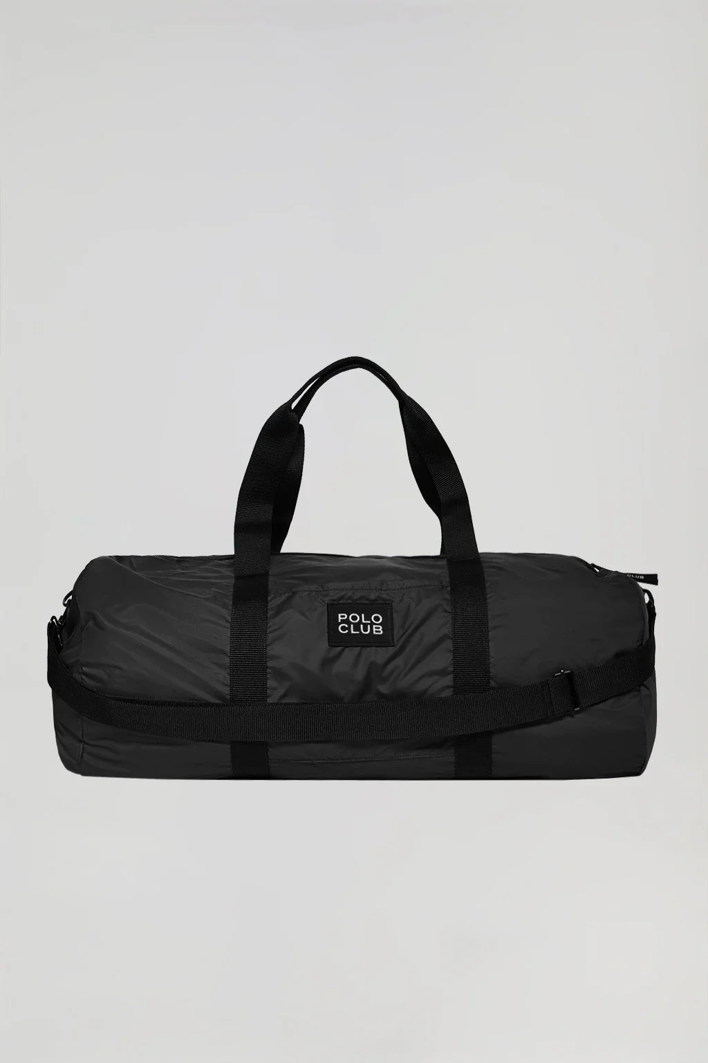 Bolsa ligera de viaje negra con detalle Polo Club - Image 6