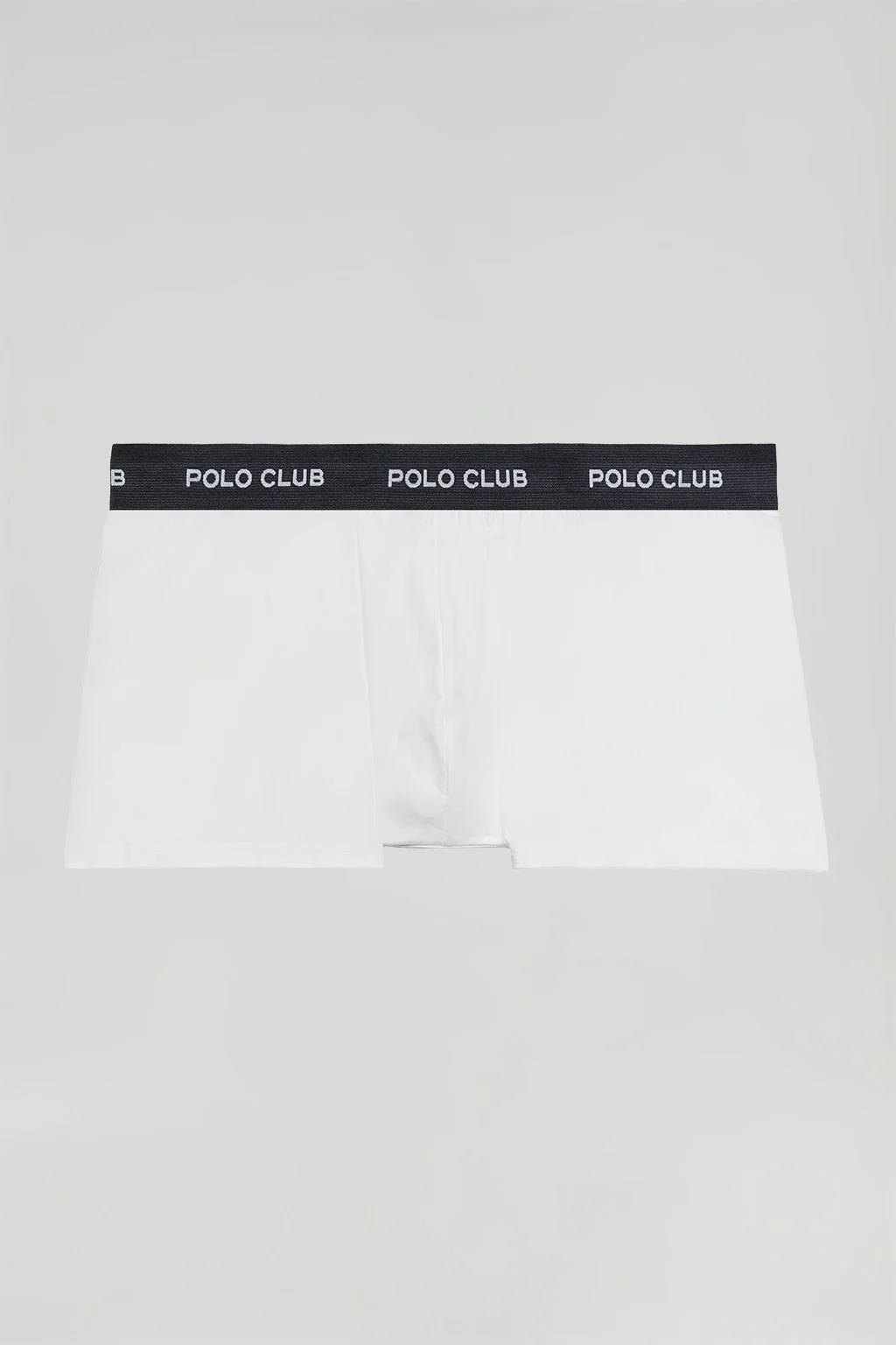 Pack de dos boxers blancos con logotipo Polo Club - Image 3