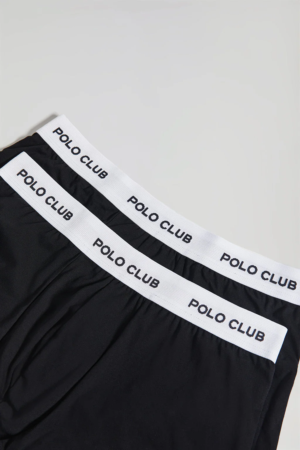 Pack de dos boxers negros con logotipo Polo Club - Image 2