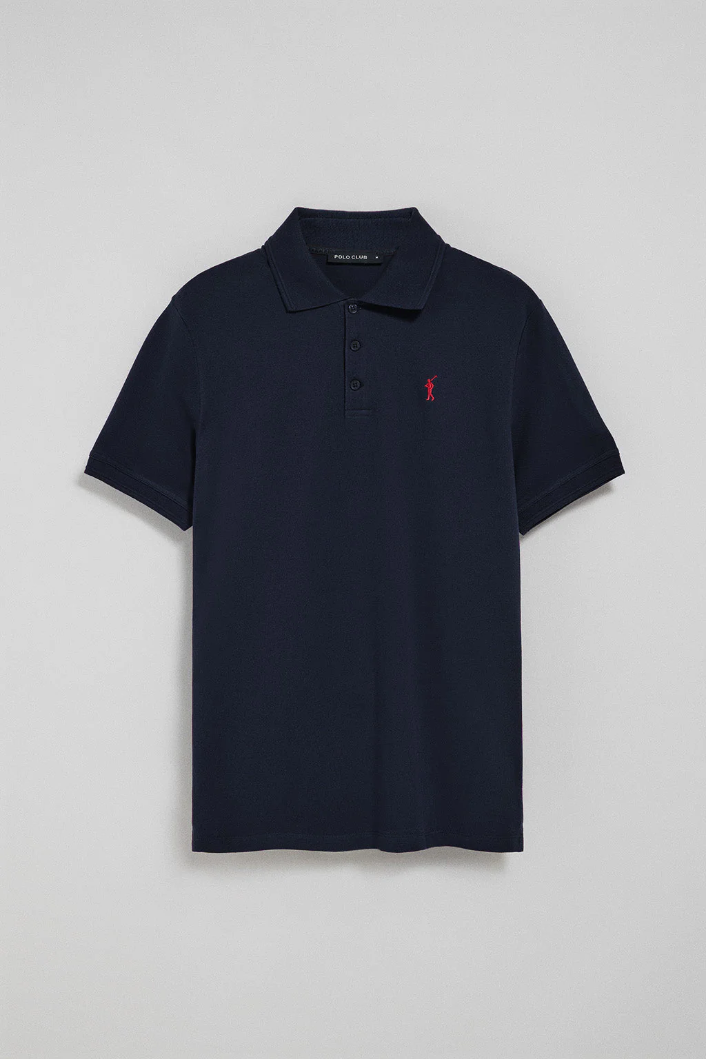 Pack de dos polos de tres botones en azul y blanco con logo Rigby Go - Image 5