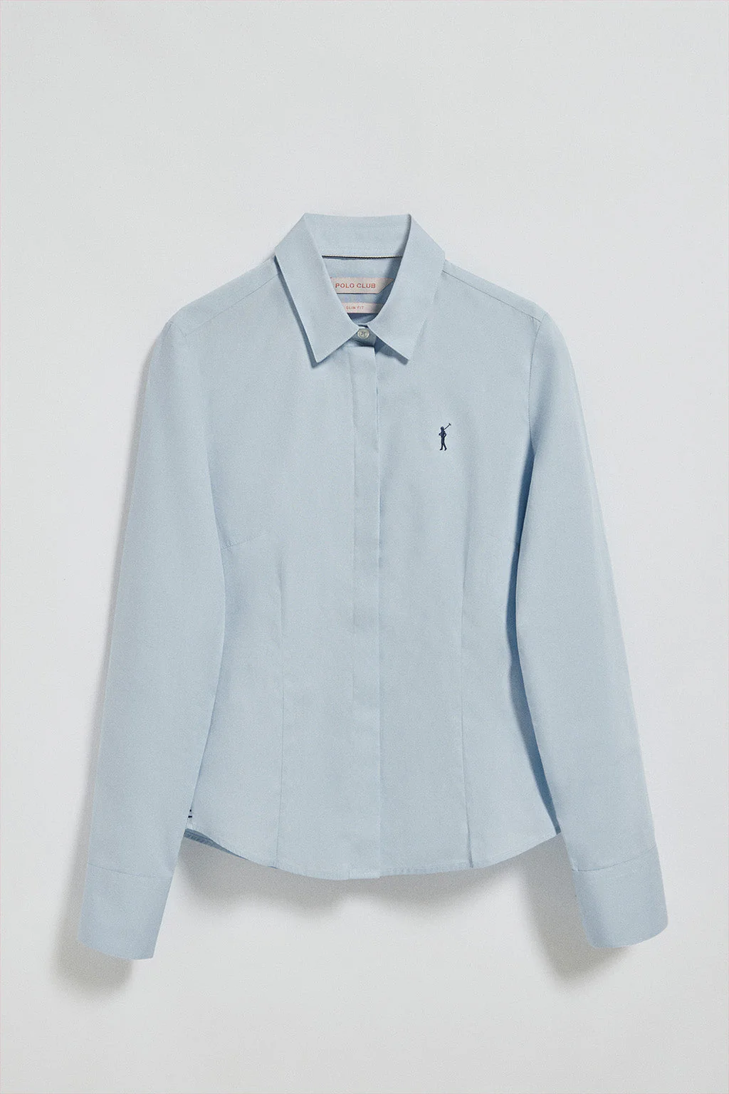 Pack de dos camisas azul celeste y blanco con logo Rigby Go - Image 11
