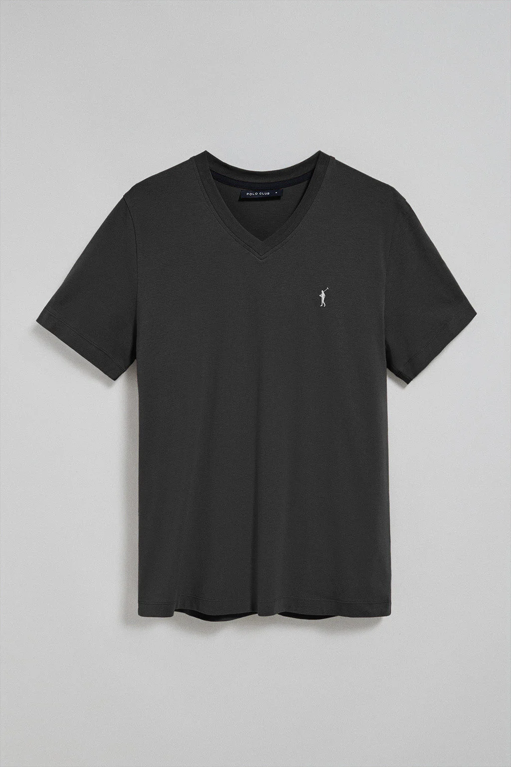 Pack de dos camisetas de cuello de pico negra y blanca con logo Rigby Go - Image 5
