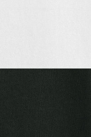 Pack mujer de dos camisetas sin manga blanca y negra de corte slim con bordado Rigby Go - Image 10