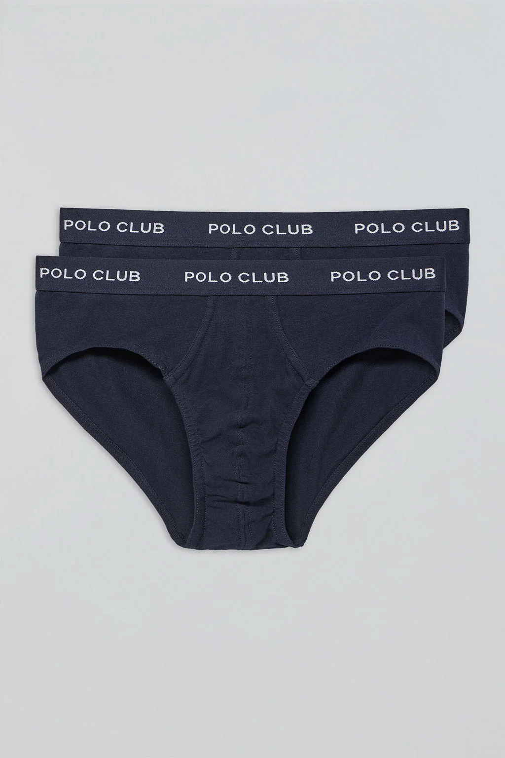 Pack de dos slips azul marino con detalle Polo Club - Image 4