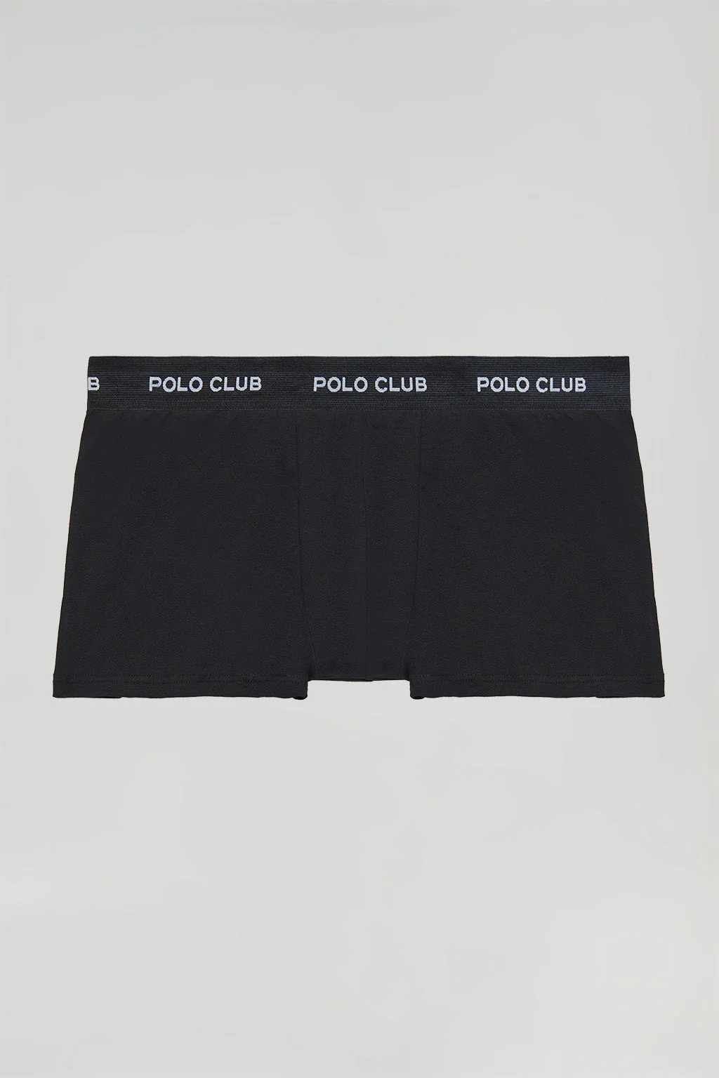 Pack de tres boxers negros con logotipo Polo Club - Image 3