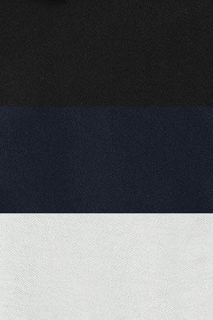 Pack hombre de tres polos azul marino, blanco y negro de piqué con bordado Rigby Go - Image 13