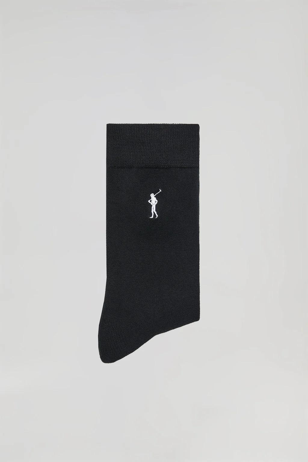 Pack de cinco pares de calcetines negros con logo Rigby Go - Image 3