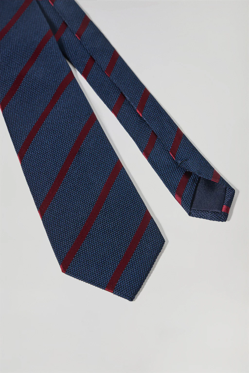 Pack de corbata y pañuelo de seda con detalle bordado Polo Club - Image 6