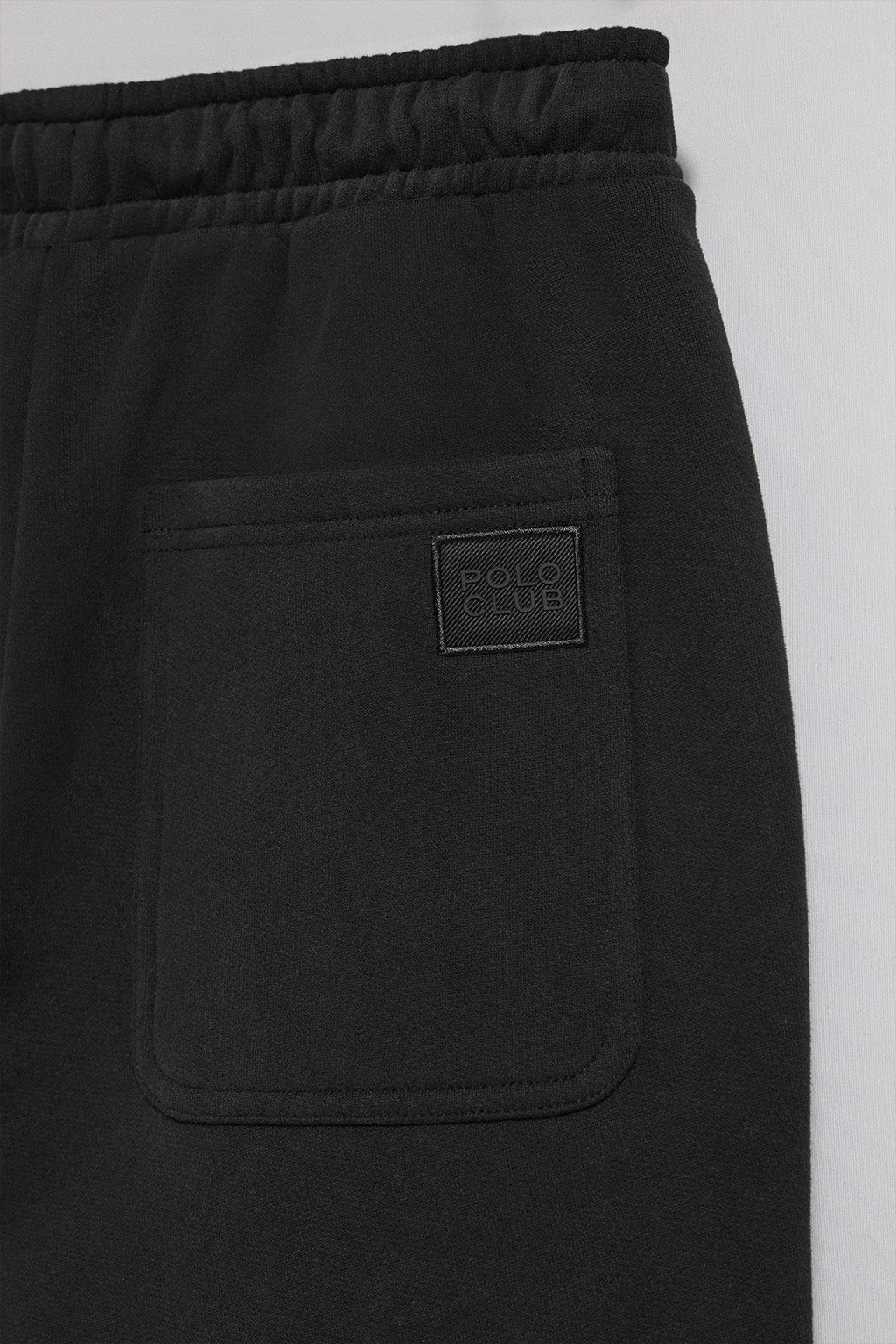 Pantalón jogger negro con detalles Polo Club - Image 7