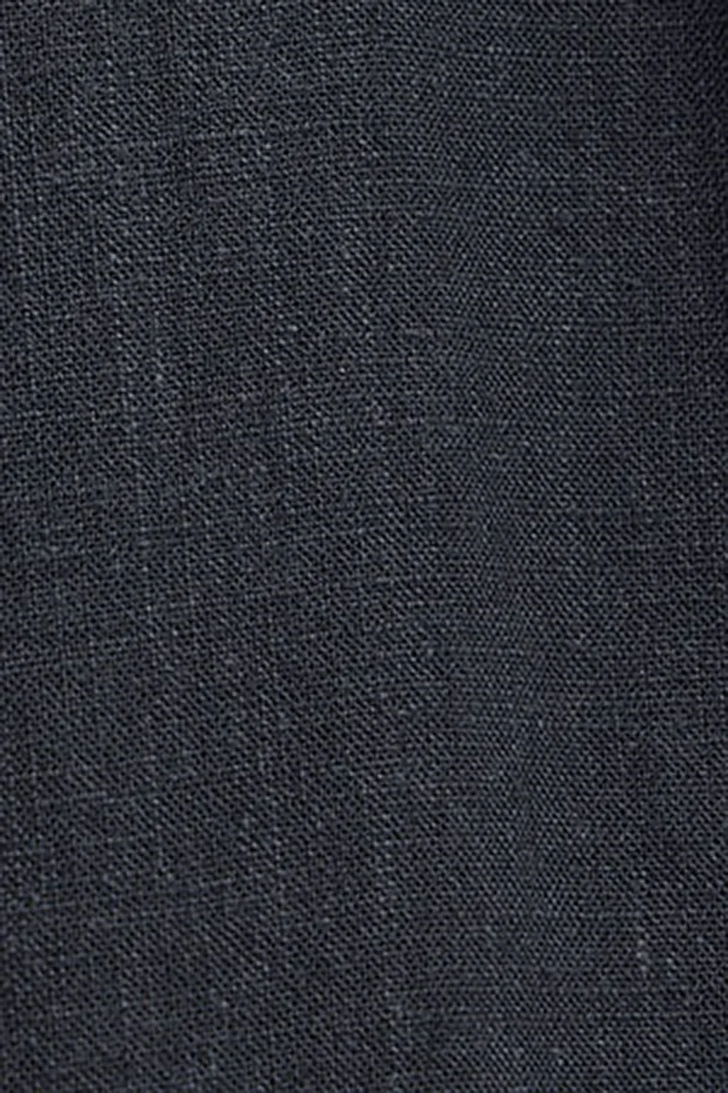 Pantalón Alice de lino azul marino de corte relajado con logo Polo Club - Image 10