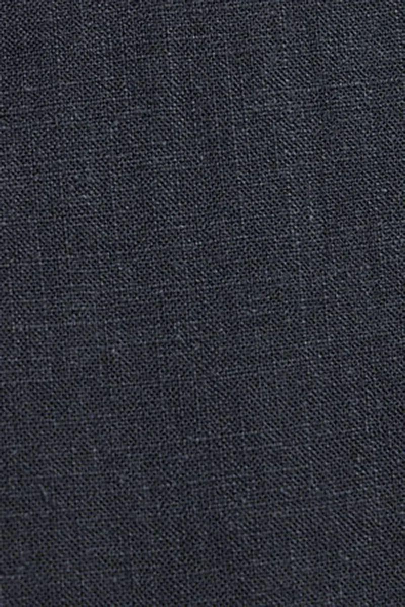 Pantalón Alice de lino azul marino de corte relajado con logo Polo Club - Image 11