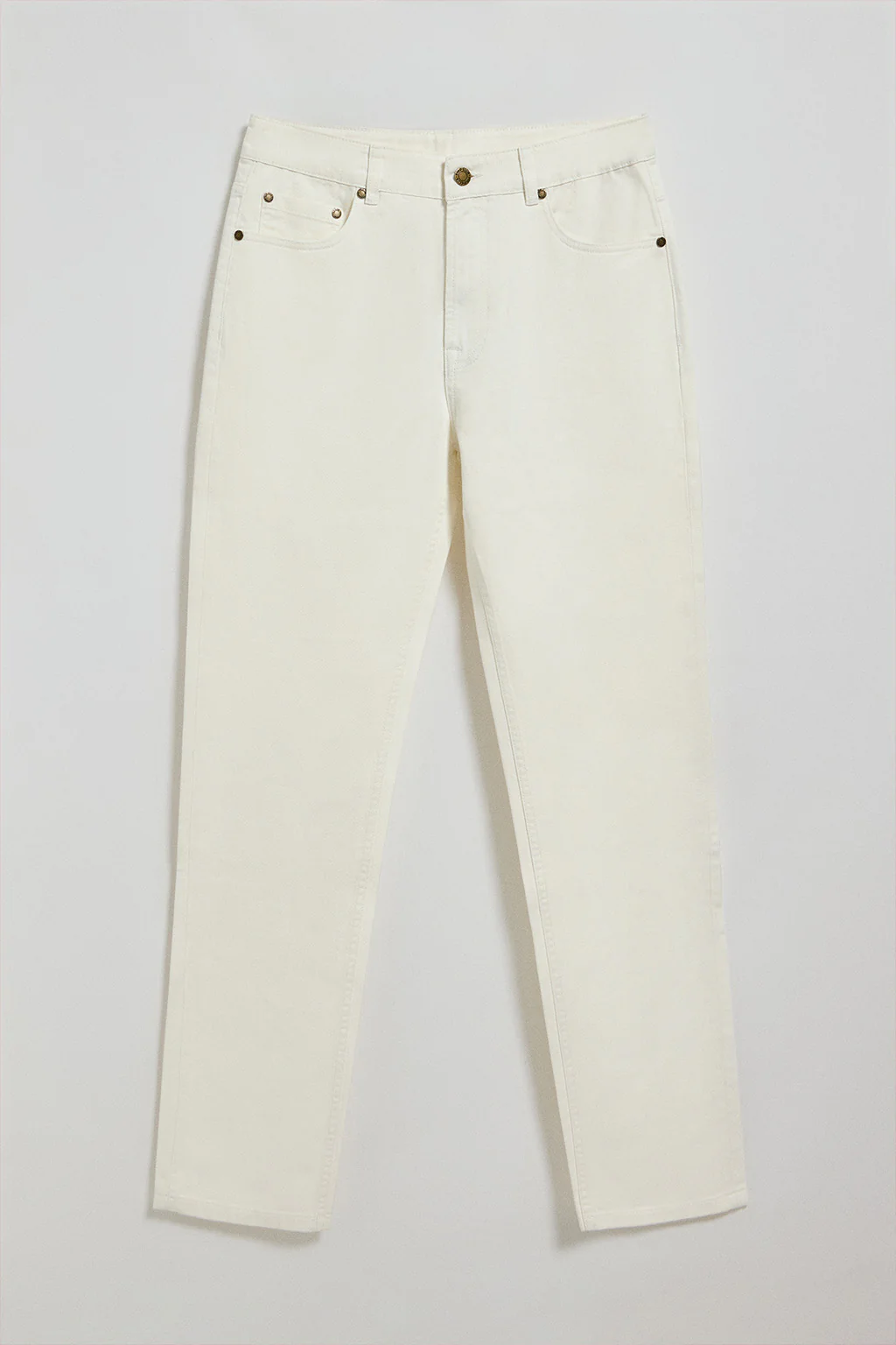 Vaqueros regular fit Boston blancos - Image 10