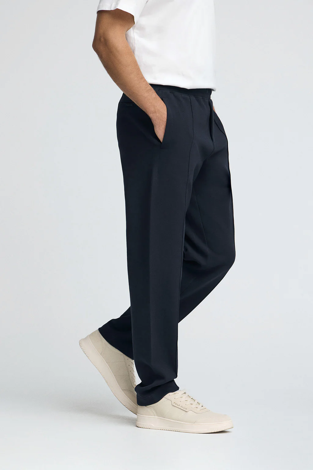 Pantalón jogger azul marino para hombre con detalles Polo Club - Image 3