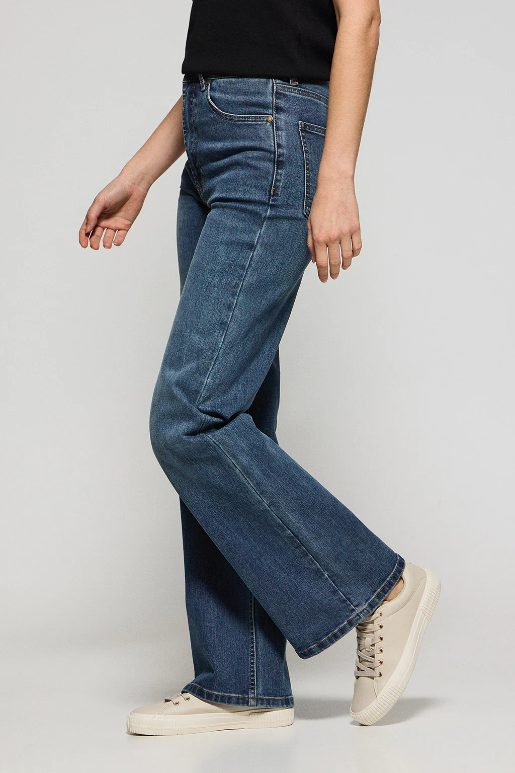 Vaqueros wide leg Jana azul denim - Image 4