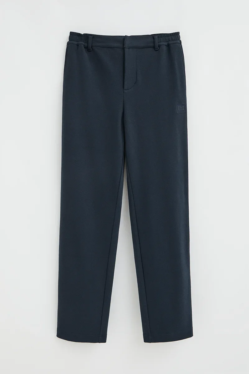 Pantalón jogger Joil azul marino de corte regular con logo Polo Club - Image 6