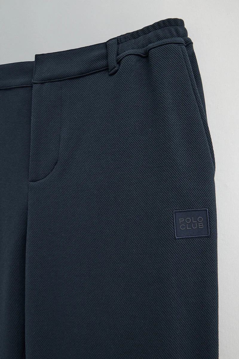 Pantalón jogger Joil azul marino de corte regular con logo Polo Club - Image 7