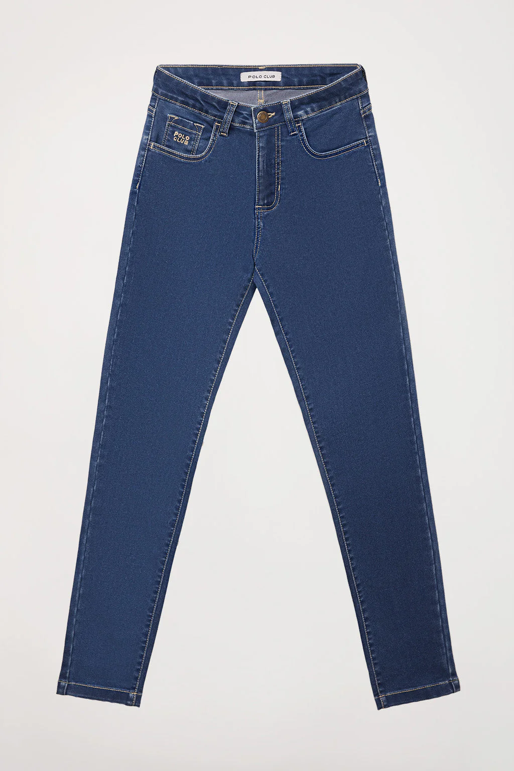 Jeans Slim fit de mujer con detalle bordado Polo Club - Image 10