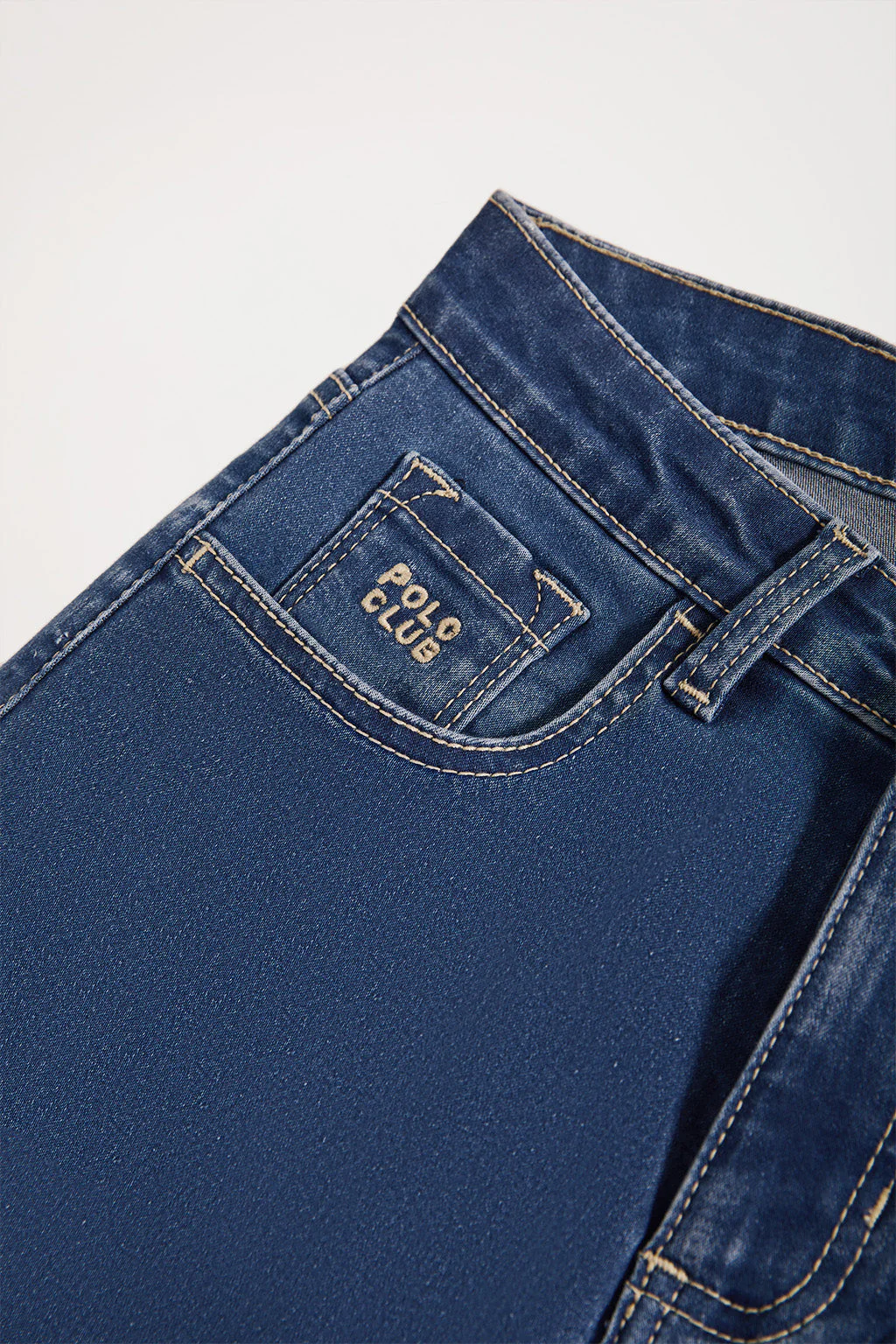 Jeans Slim fit de mujer con detalle bordado Polo Club - Image 6