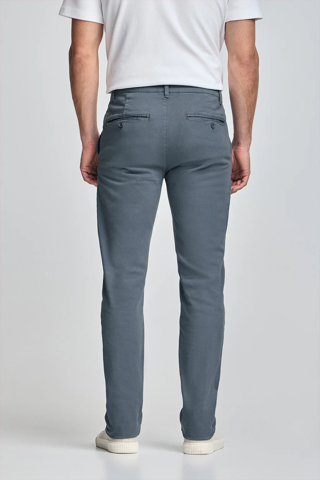 Pantalón chino Slim Moore azul denim - Image 5
