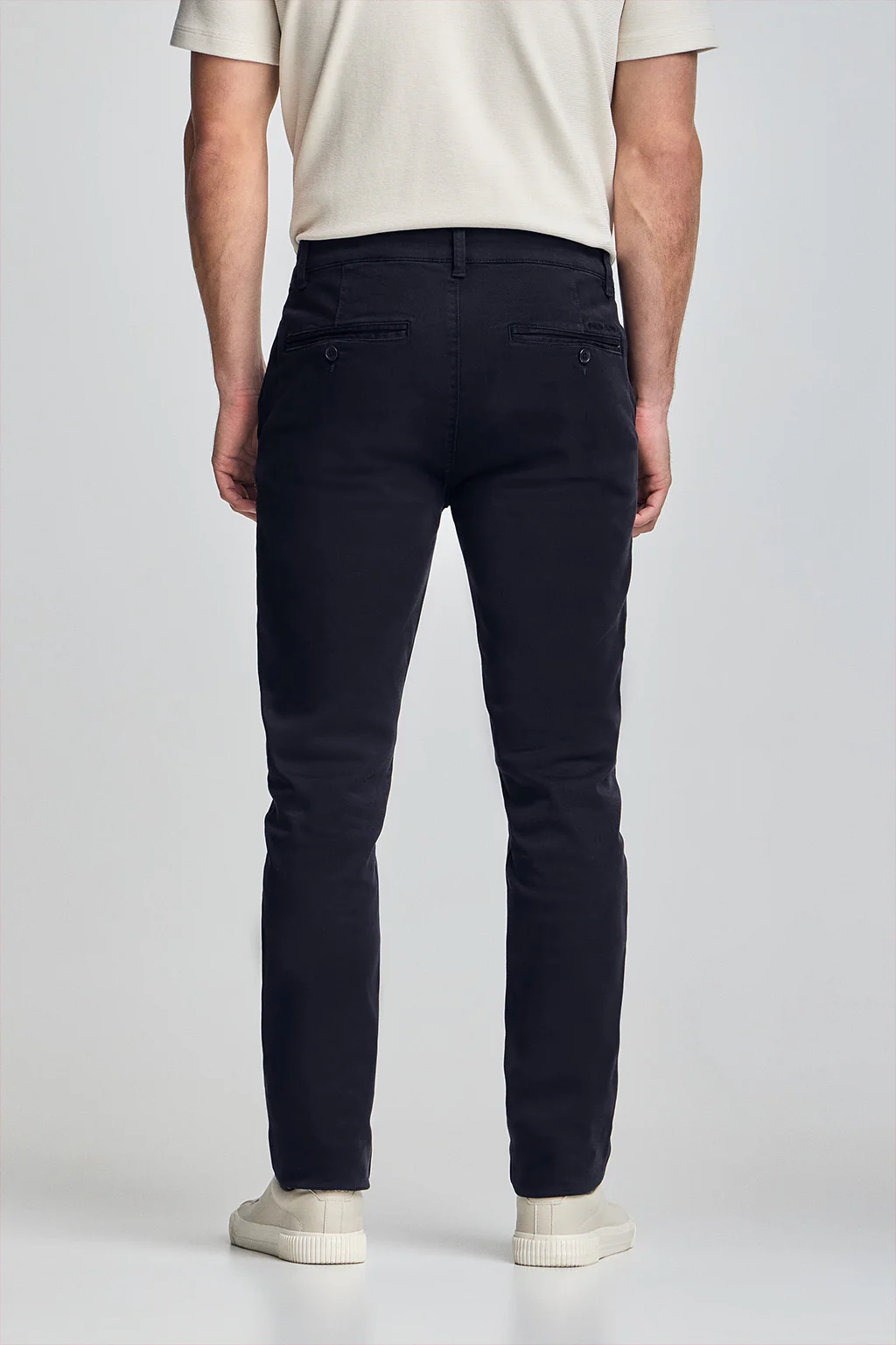 Pantalón chino Slim Moore azul marino - Image 5