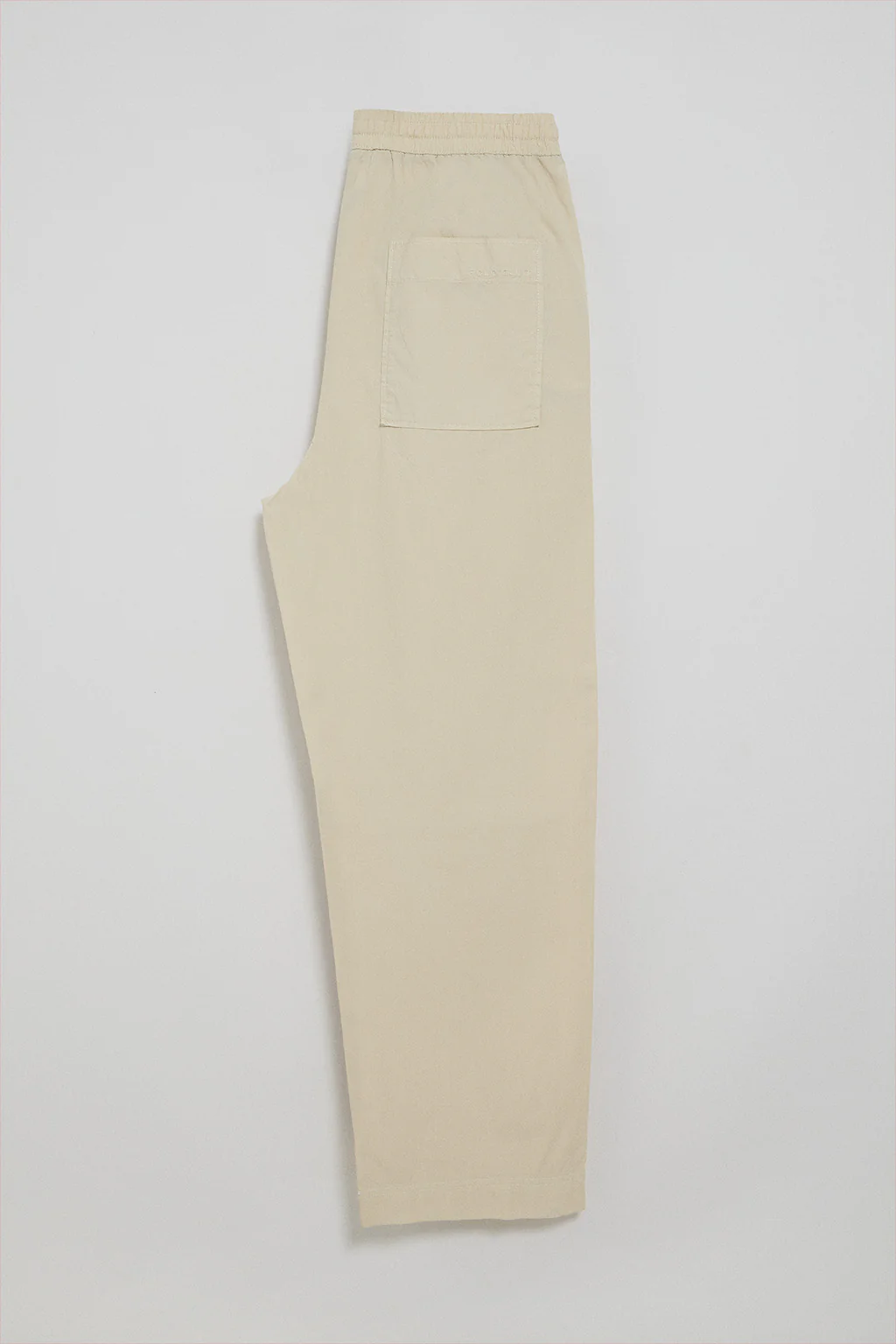 Pantalón Sunset de cintura elástica en beige - Image 9