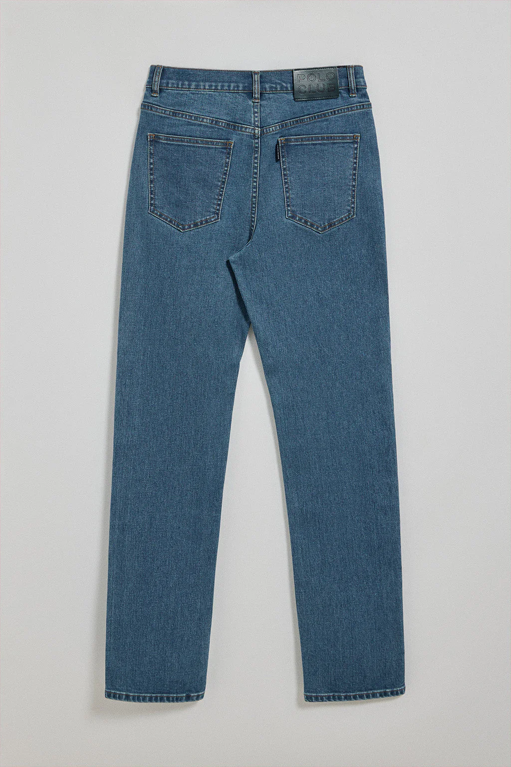Pantalón denim azul Tanya con detalles Polo Club - Image 9