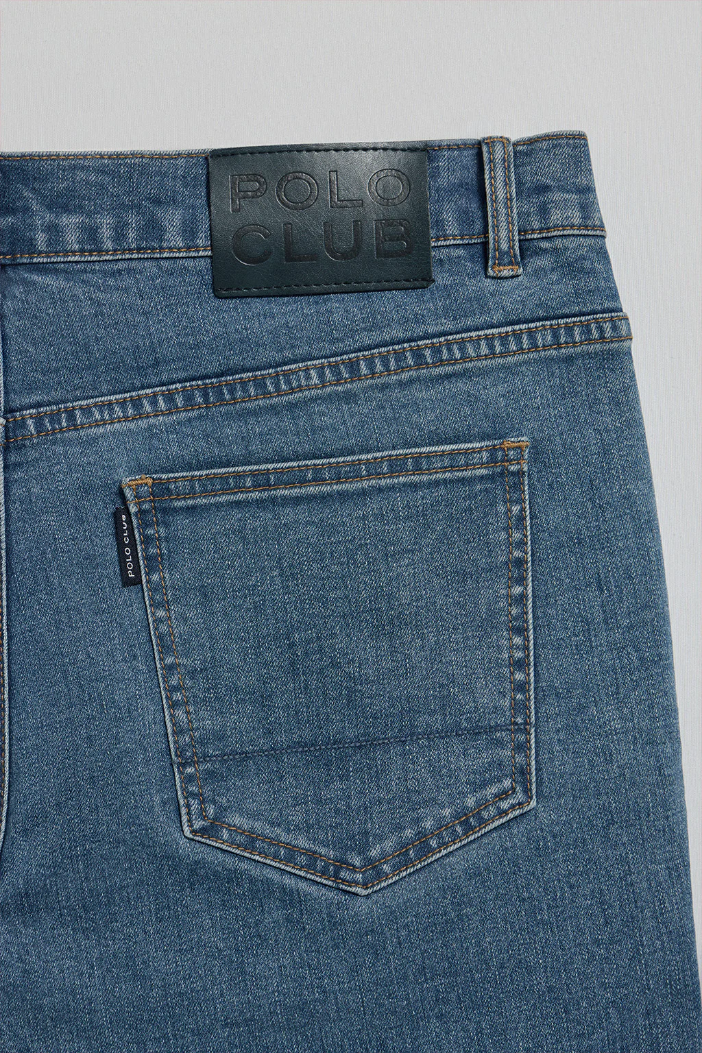 Pantalón vaquero Tate azul denim con detalles Polo Club - Image 13