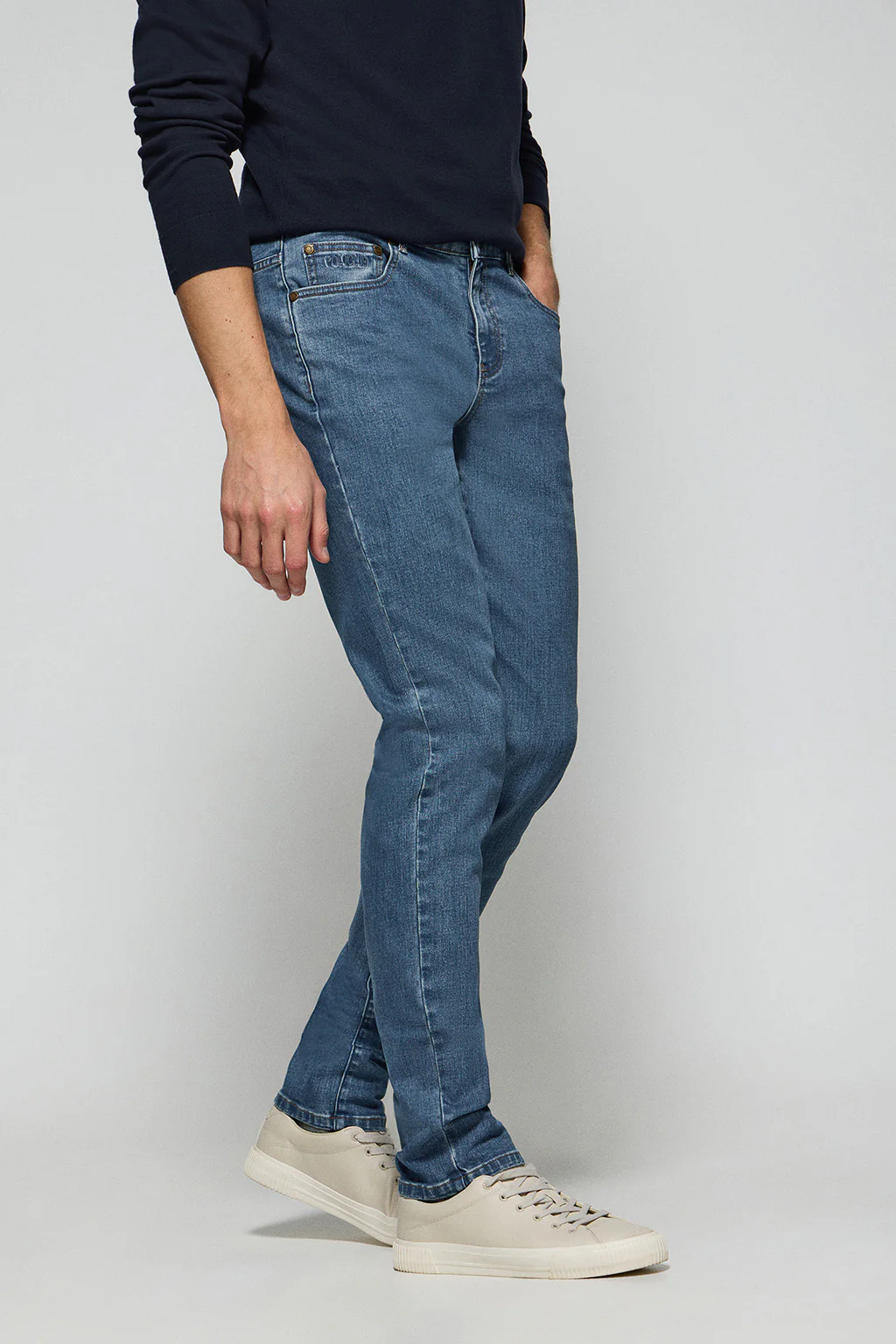 Pantalón vaquero Tate azul denim con detalles Polo Club - Image 4