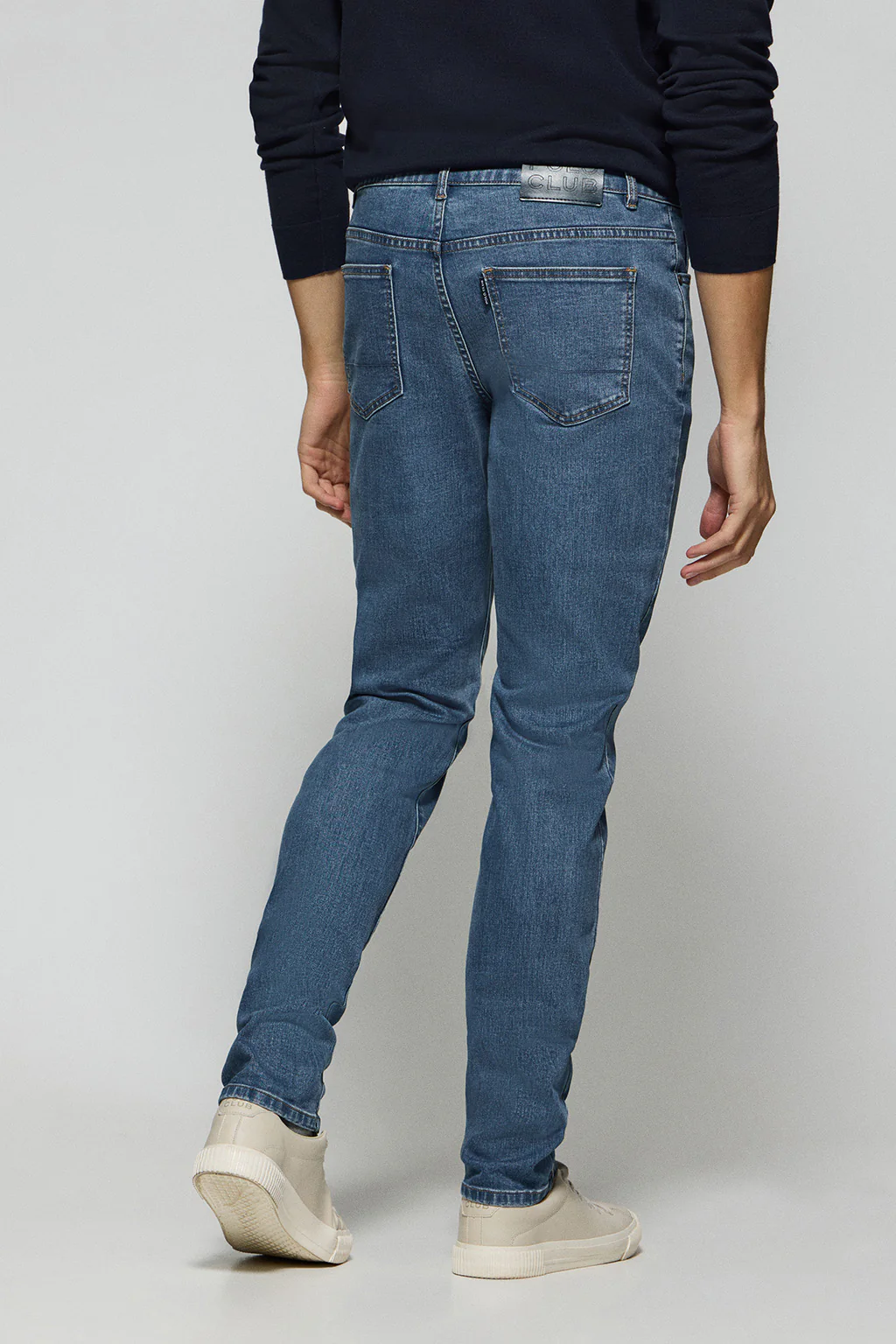 Pantalón vaquero Tate azul denim con detalles Polo Club - Image 5