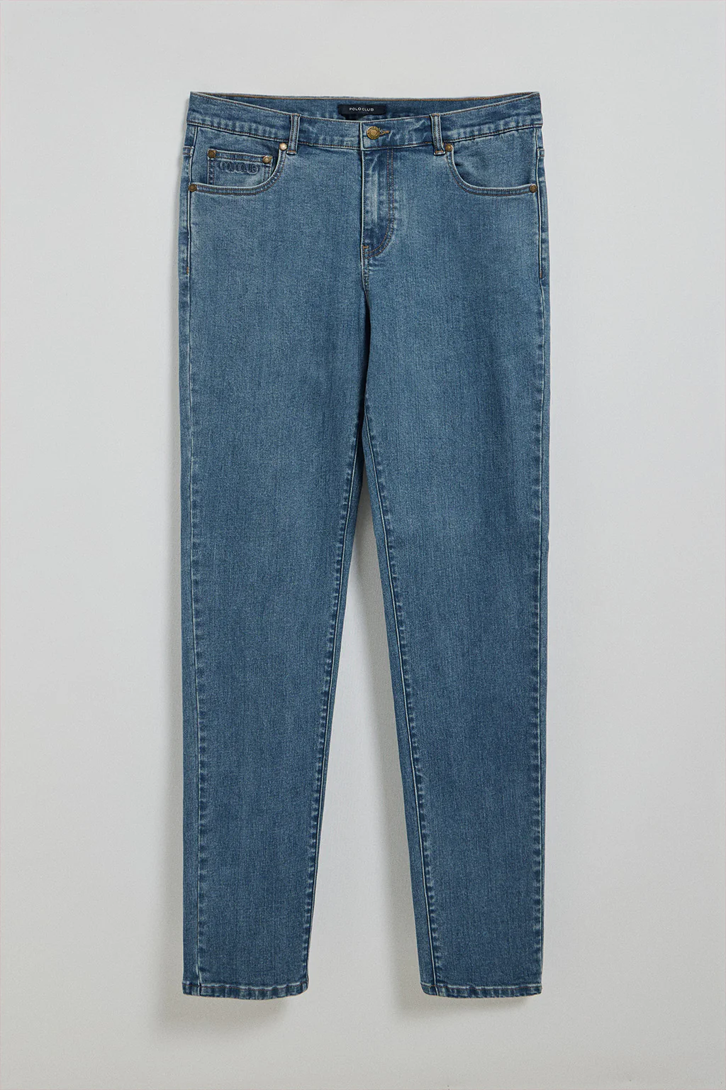 Pantalón vaquero Tate azul denim con detalles Polo Club - Image 9