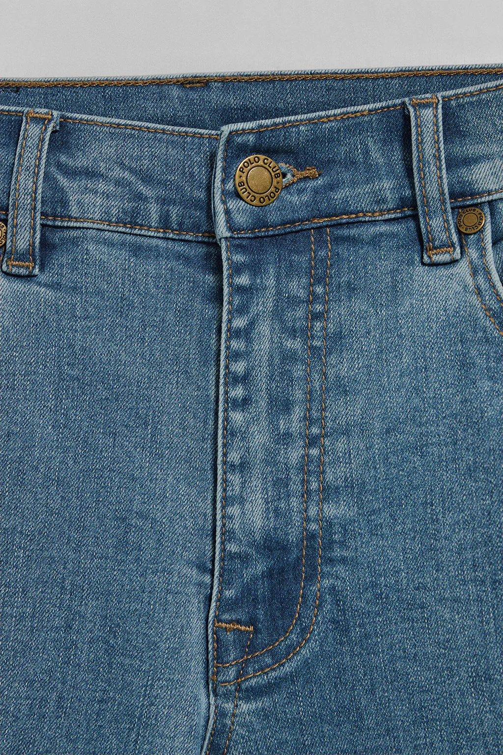 Pantalón vaquero Telma azul denim con detalles Polo Club - Image 11