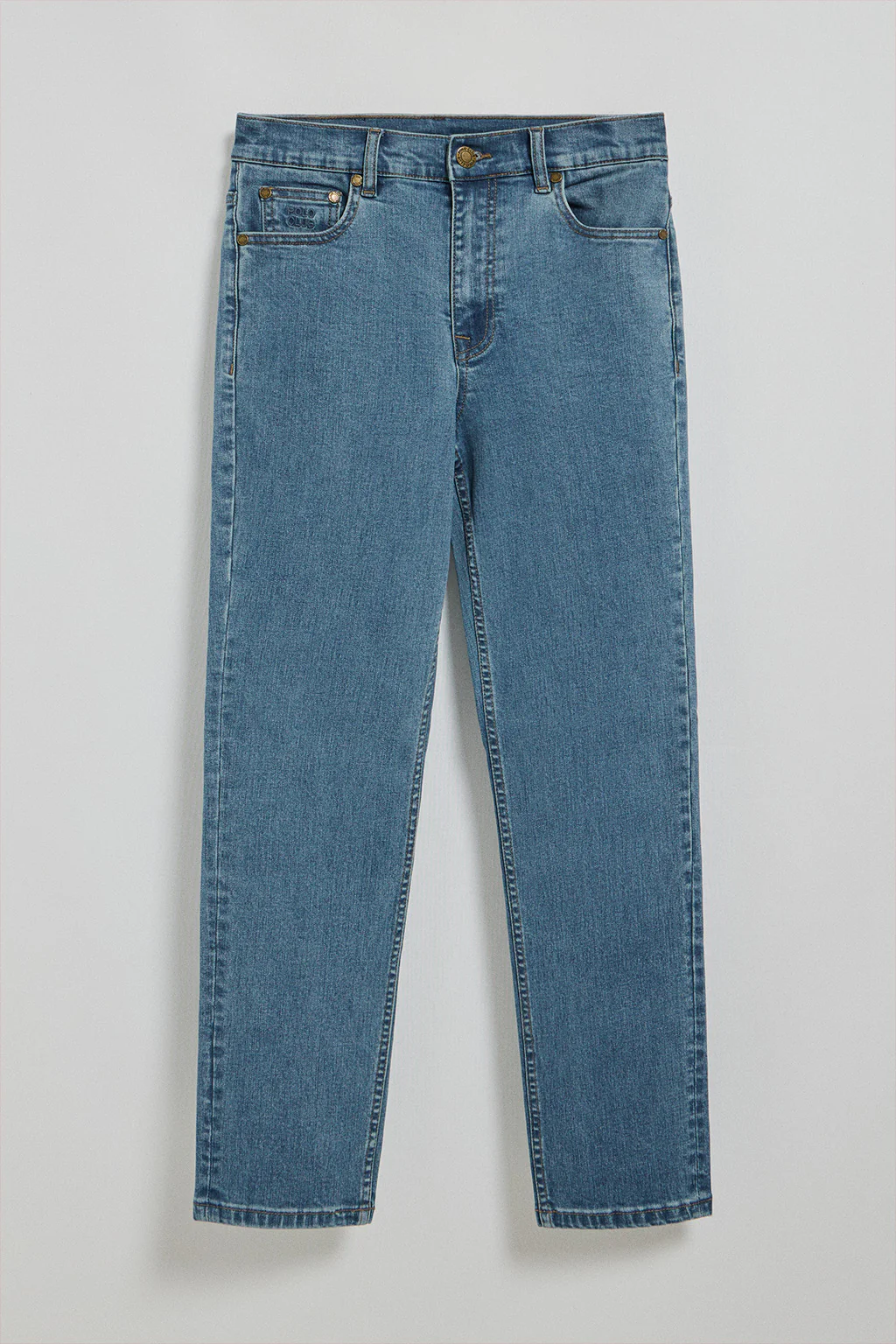 Pantalón vaquero Telma azul denim con detalles Polo Club - Image 6