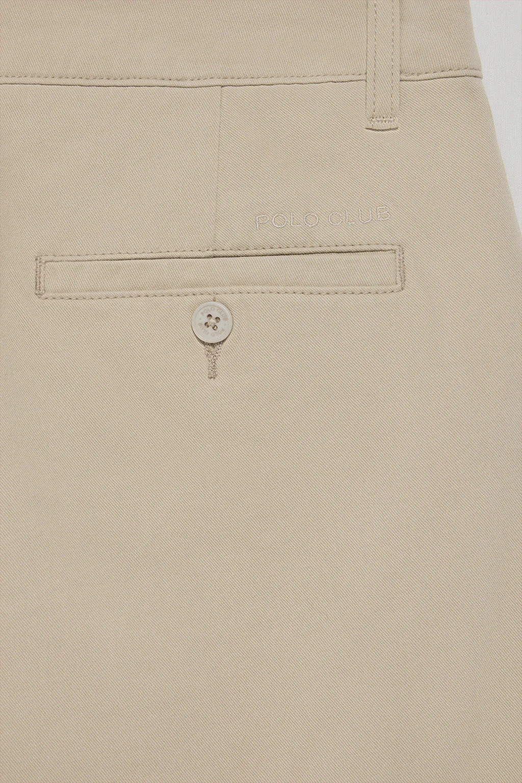 Pantalón chino Vanya color beige con bordado Polo Club - Image 8