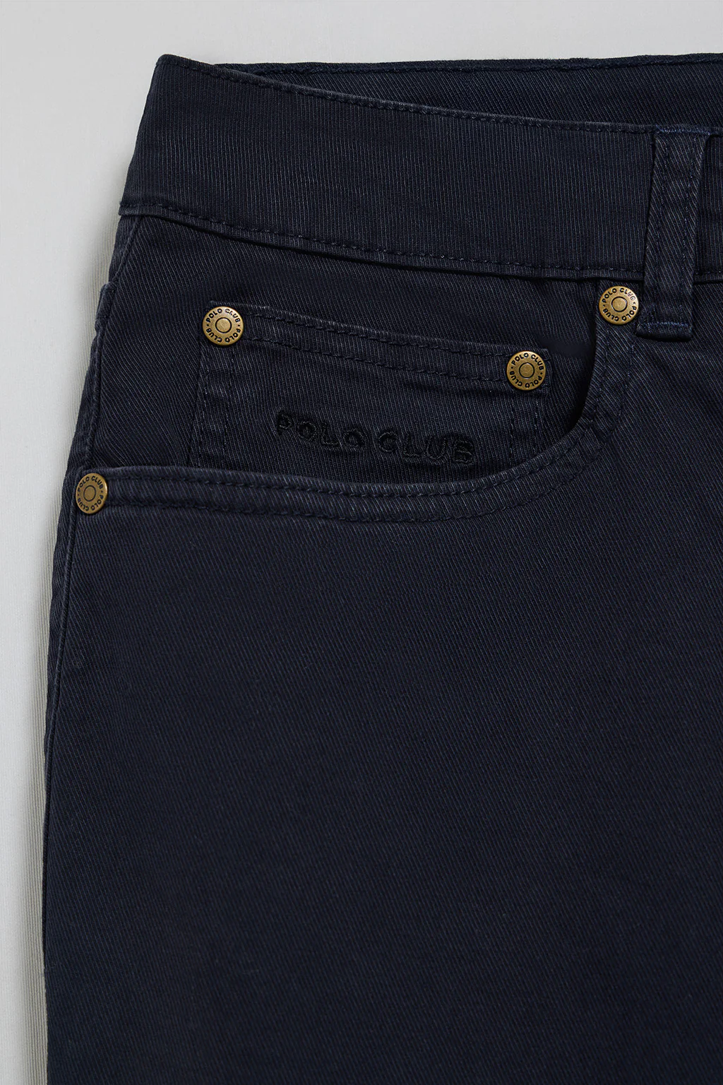 Pantalón Slim Voss en azul marino con cinco bolsillos - Image 11
