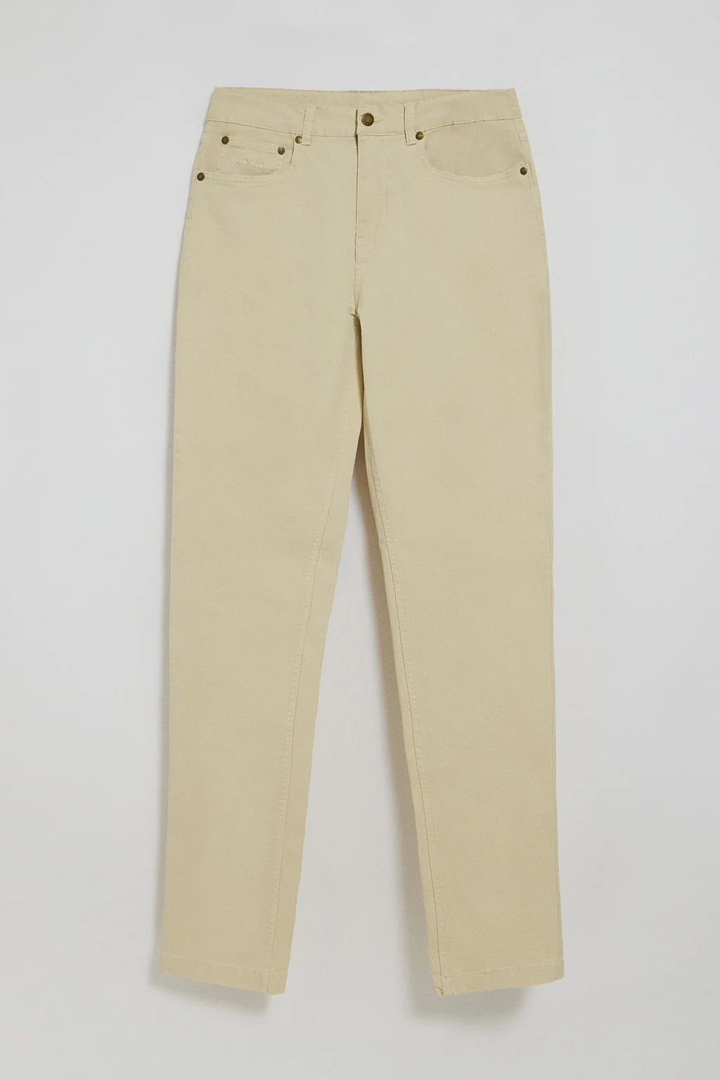 Pantalón Slim Voss en beige con cinco bolsillos - Image 10