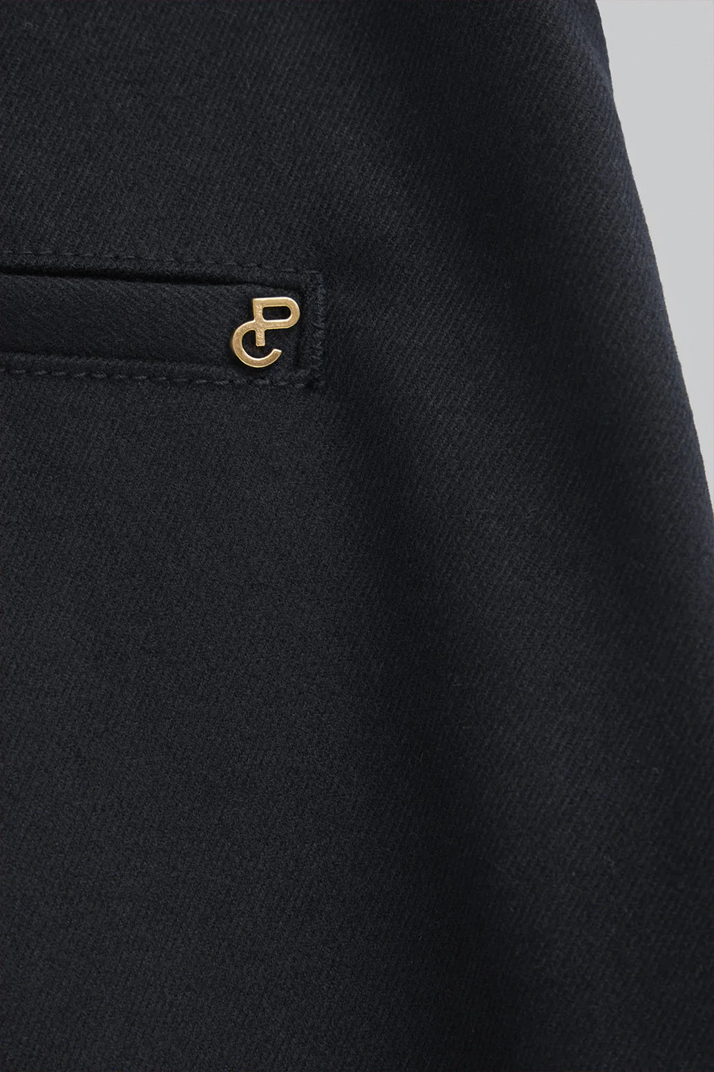 Pantalón azul marino de corte ancho con detalles Polo Club - Image 7