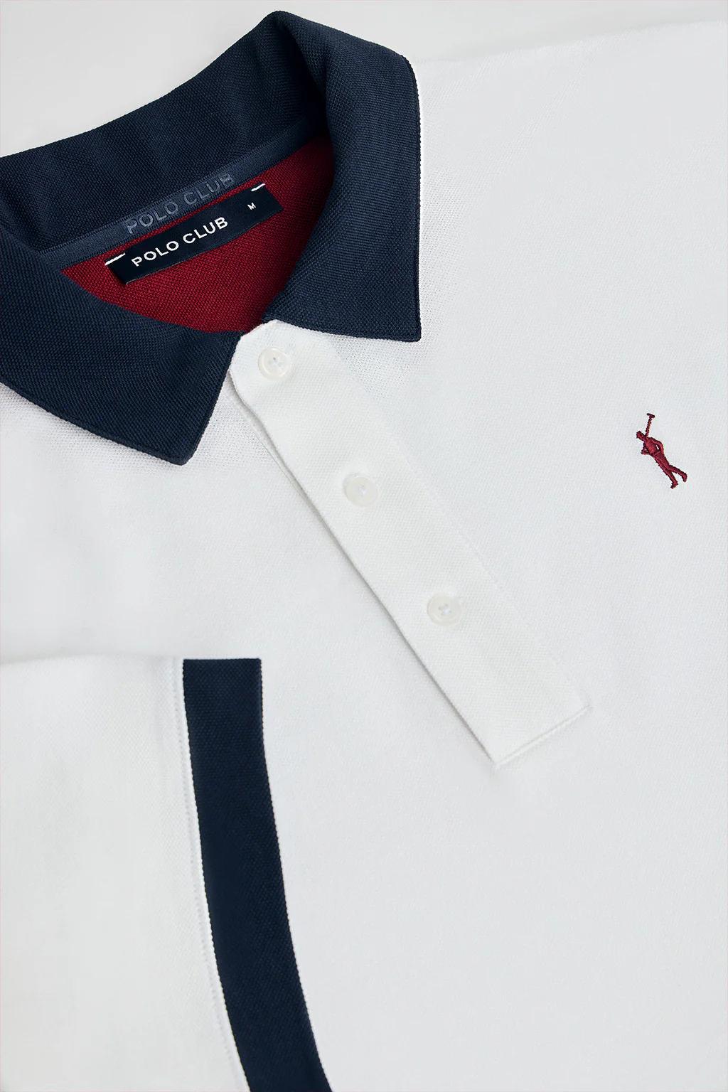 Polo blanco Dareh de manga corta y bordado Rigby Go - Image 10