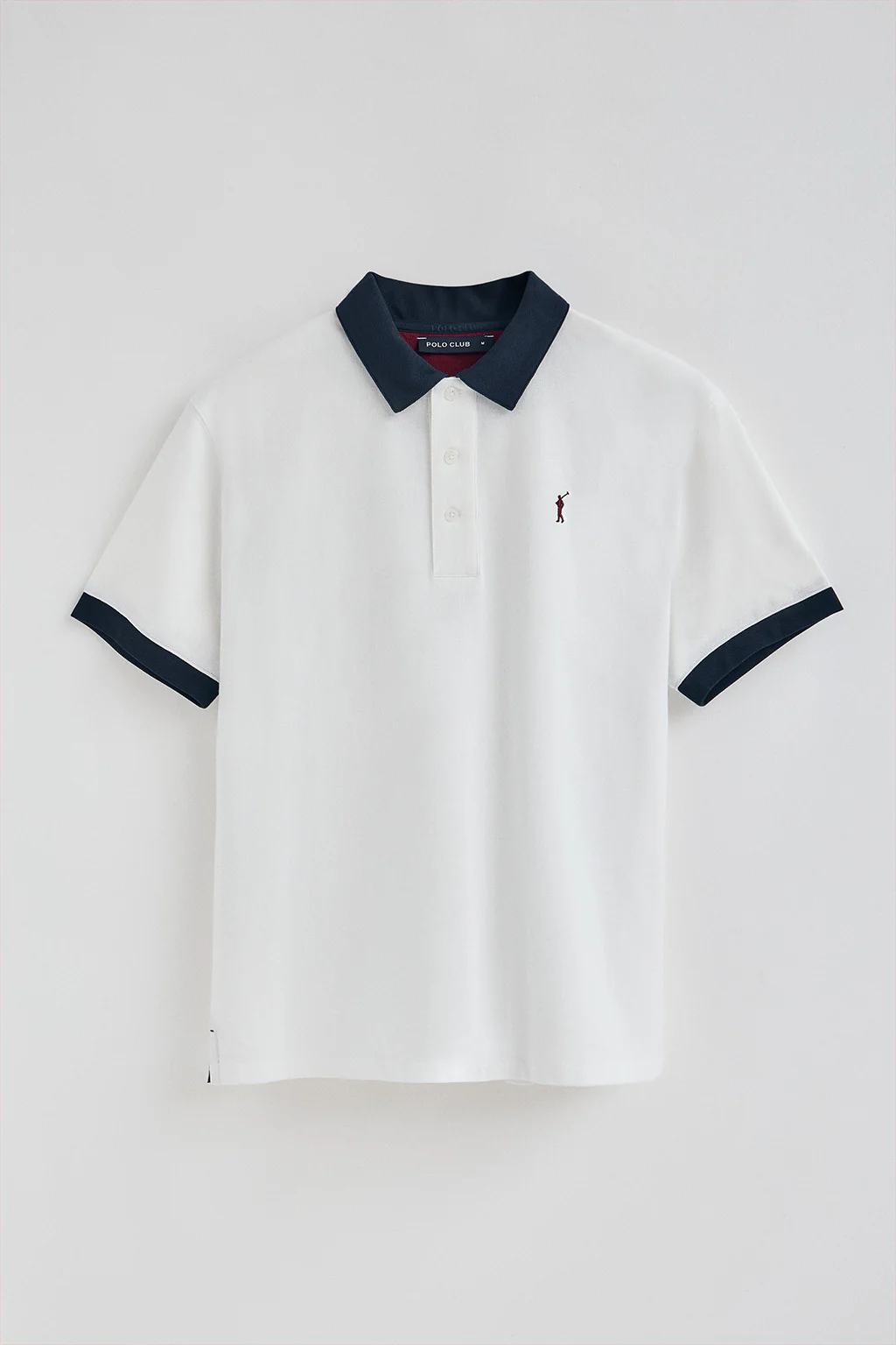 Polo blanco Dareh de manga corta y bordado Rigby Go - Image 5