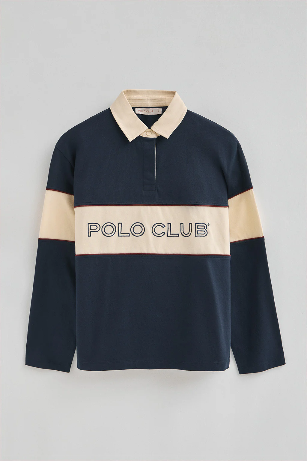 Polo Lis azul marino con bordado Polo Club - Image 9