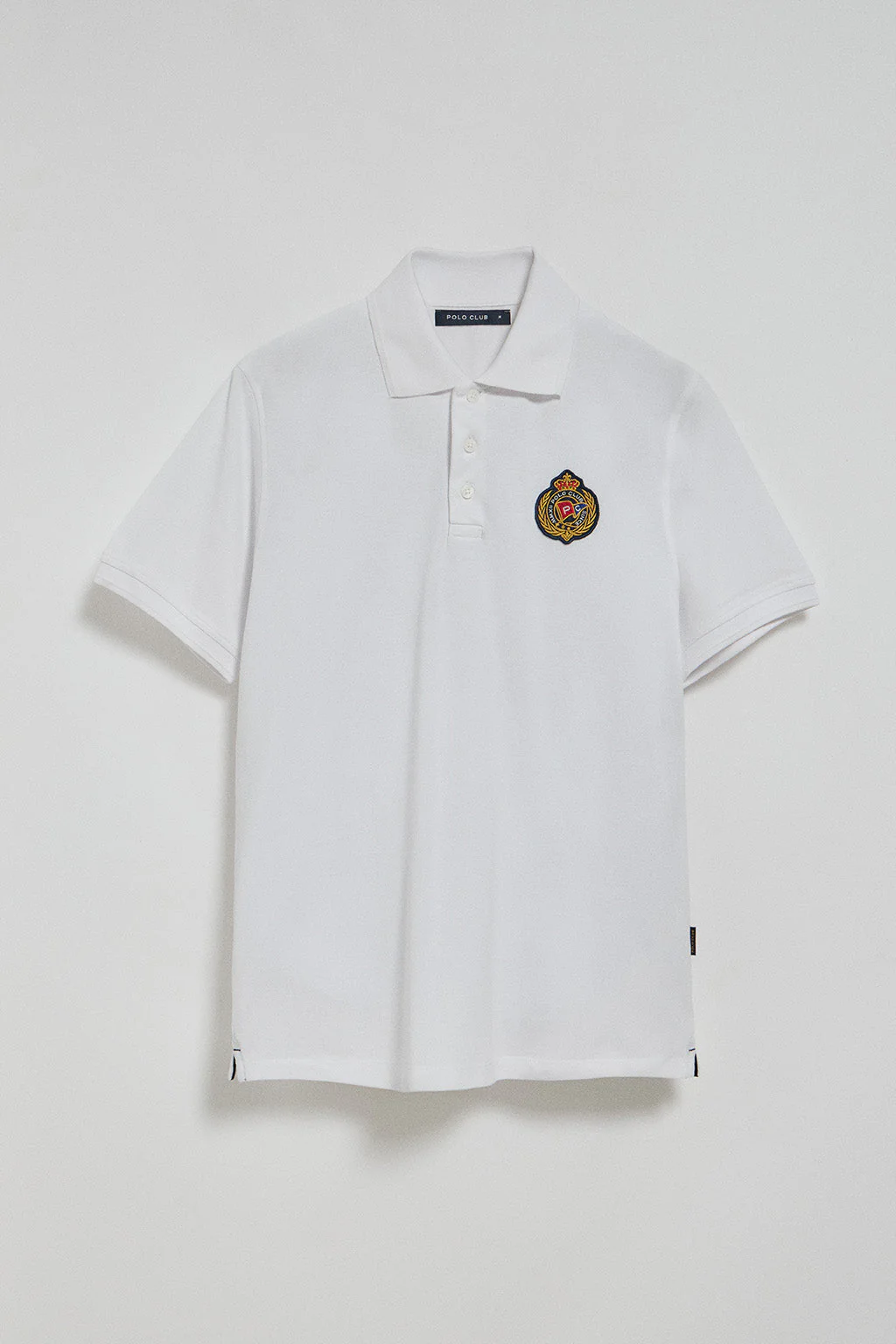 Polo Nautic blanco con detalle de parche naútico en el pecho - Image 6