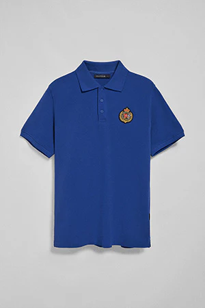 Polo Nautic azul royal con detalle de parche naútico en el pecho - Image 5